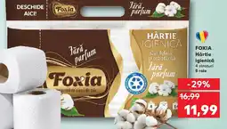 Kaufland FOXIA Hârtie igienicǎ Ofertă