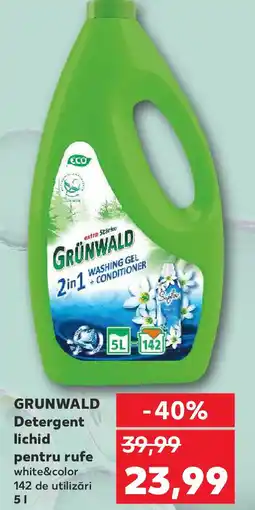 Kaufland GRUNWALD Detergent lichid pentru rufe Ofertă