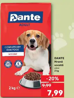 Kaufland DANTE Hrană uscată câini Ofertă