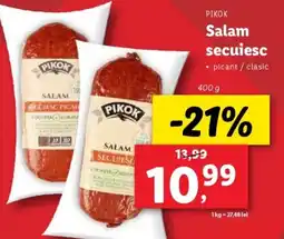 Lidl PIKOK Salam secuiesc Ofertă