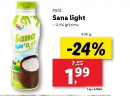 Lidl PILOS Sana light Ofertă