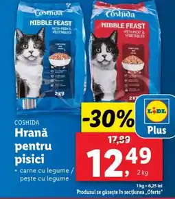 Lidl COSHIDA Hrană pentru pisici Ofertă