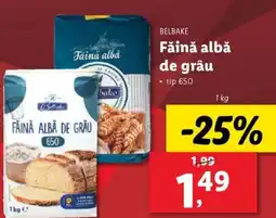 Lidl BELBAKE Fǎină albă de grâu Ofertă