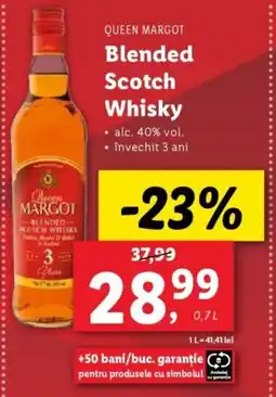 Lidl QUEEN MARGOT Blended Scotch Whisky Ofertă