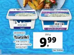 Lidl ERIDANOUS Tzatziki Ofertă