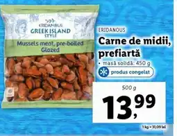 Lidl ERIDANOUS Carne de midii, prefiartă Ofertă