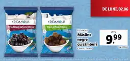 Lidl ERIDANOUS Măsline negre cu sâmburi Ofertă