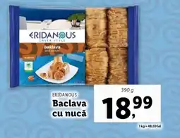 Lidl ERIDANOUS Baclava cu nucă Ofertă