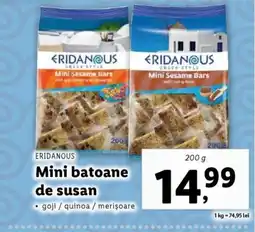 Lidl ERIDANOUS Mini batoane de susan Ofertă
