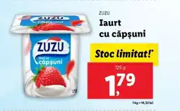 Lidl ZUZU Iaurt cu căpşuni Ofertă