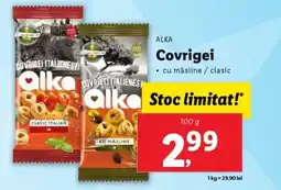 Lidl ALKA Covrigei Ofertă