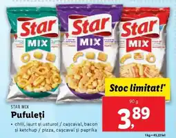 Lidl STAR MIX Pufuleţi Ofertă