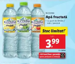 BUCOVINA Apǎ fructată