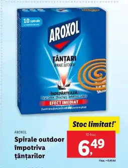 AROXOL Spirale outdoor împotriva țânţarilor