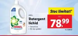 Lidl ARIEL Detergent lichid Ofertă
