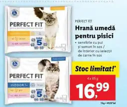Lidl PERFECT FIT Hrană umedă pentru pisici Ofertă