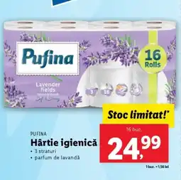 Lidl PUFINA Hârtie igienicǎ Ofertă