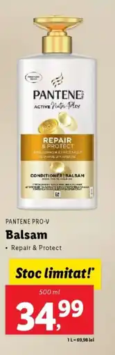 Lidl PANTENE PRO-V Balsam Ofertă