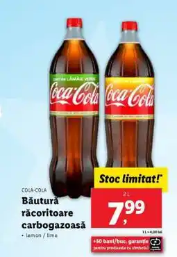 Lidl COCA-COLA Băutură răcoritoare carbogazoasă Ofertă