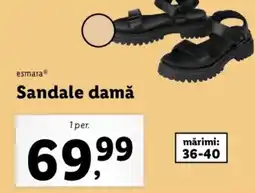 Lidl Esmara sandale damă Ofertă