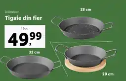 Lidl Grillmeister Tigaie din fier Ofertă