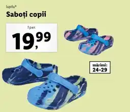 Lidl Lupilu Saboţi copii Ofertă