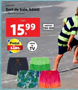 Lidl Pepperts! Şort de baie, băieți Ofertă