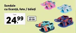 Lidl Sandale cu licență, fete / băieţi Ofertă