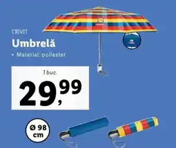 Lidl CRIVIT Umbrelǎ Ofertă