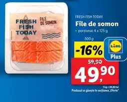 Lidl FILE DE SOMON Ofertă