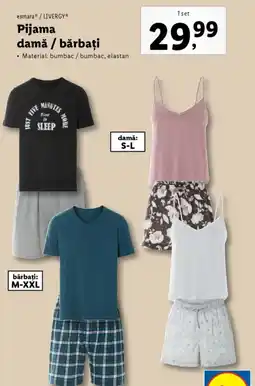 Lidl Esmara® / livergy Pijama damǎ / bărbați Ofertă