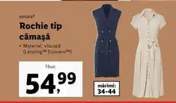 Lidl Rochie tip cămașă Ofertă