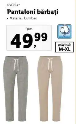 Lidl Pantaloni bărbați Ofertă