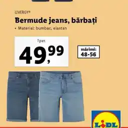 Bermude jeans bărbați