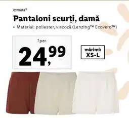 Lidl Pantaloni scurți, damă Ofertă