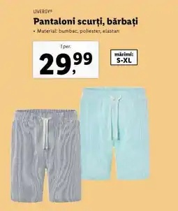 Lidl Pantaloni scurți bărbați Ofertă