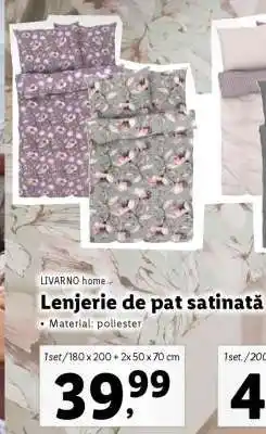 Lenjerie de pat satinată