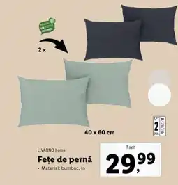Lidl Fețe de pernă Ofertă