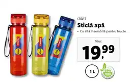 Lidl Sticlă apă Ofertă