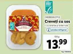 Lidl Creveți cu sos Ofertă