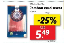 Lidl Jambon crud-uscat Ofertă