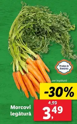 Lidl Morcovi legătură Ofertă