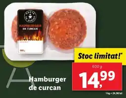 Hamburger de curcan
