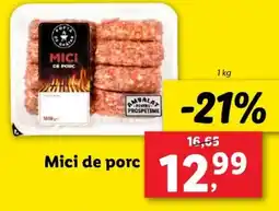 Lidl Mici de porc Ofertă