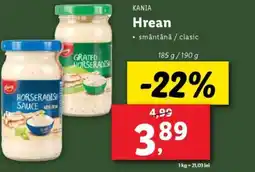 Lidl ΚΑΝΙΑ Hrean Ofertă