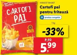 Lidl HARVEST BASKET Cartofi pai pentru friteuzǎ Ofertă