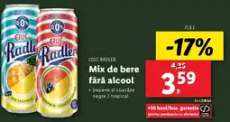 Lidl CIUC RADLER Mix de bere fără alcool Ofertă