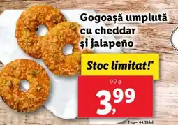 Lidl Gogoaşă umplută cu cheddar şi jalapeño Ofertă