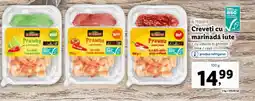 Lidl EL TEQUITO Creveţi cu marinadă iute Ofertă