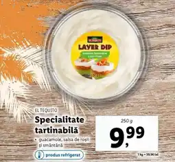 EL TEQUITO Specialitate tartinabilă